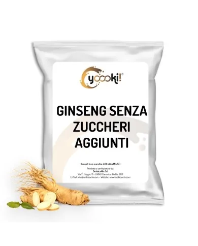 Caffè al Ginseng solubile Senza Zuccheri Aggiunti - preparato in polvere per Bar