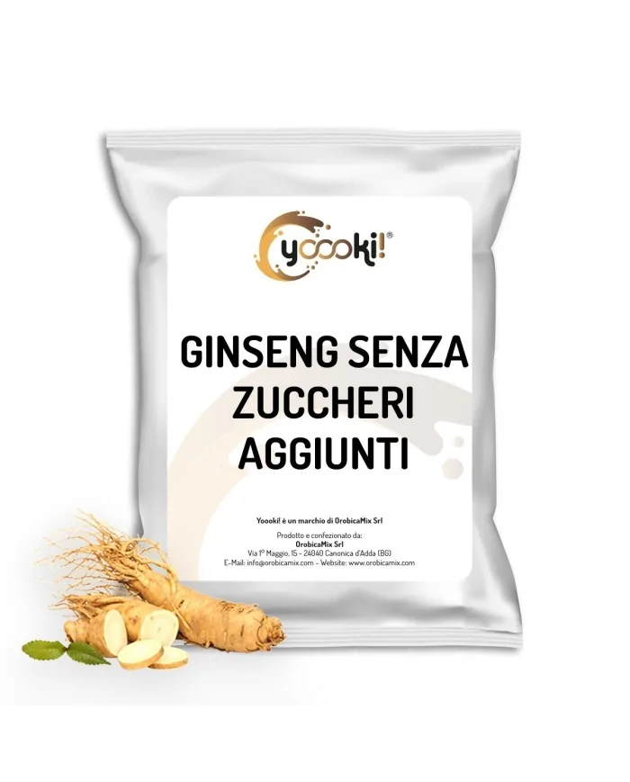 Caffè al Ginseng solubile Senza Zuccheri Aggiunti - preparato in polvere per Bar