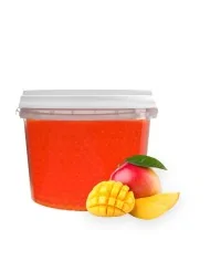 Boba al gusto Mango - Sferette per Bubble Tea - 3,2 KG - Yoooki
