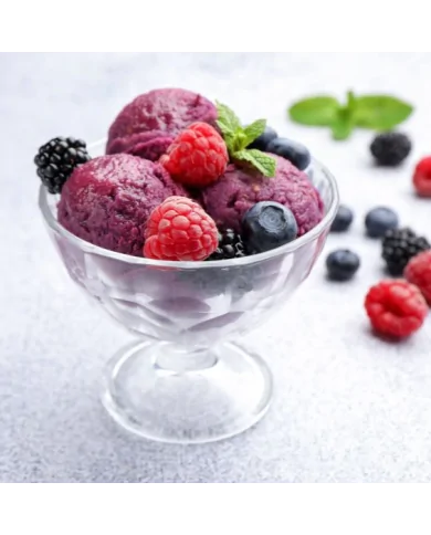 Sorbetto frutti di bosco - preparato in polvere da Bar - Yoooki
