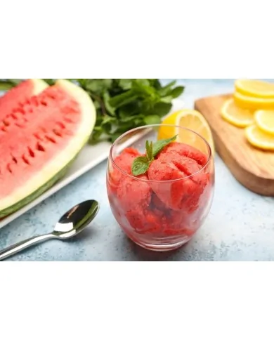 Sorbetto all'anguria - preparato in polvere professionale - Yoooki