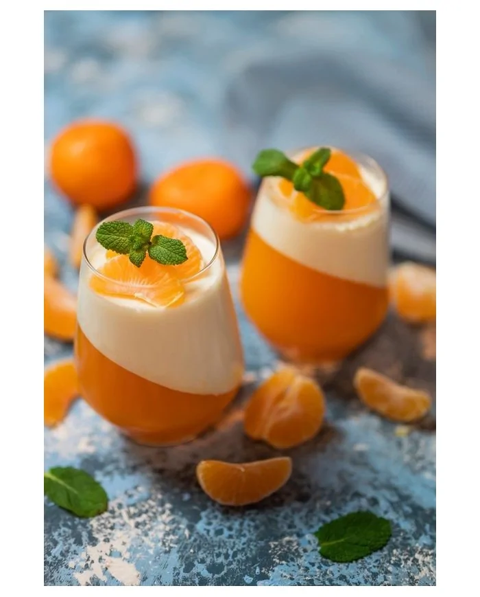 Sorbetto al mandarino - preparato in polvere professionale - Yoooki