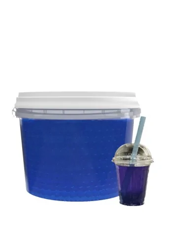 Boba gusto Tropical Blue: sferette per Bubble Tea 3,2 kg - Yoooki