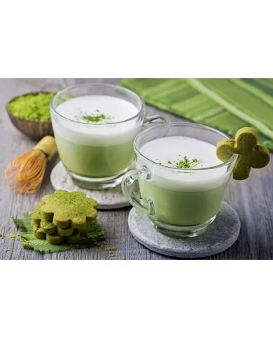 Cioccolata calda Bianca al Matcha - solubile in bustine Monodose  - Yoooki