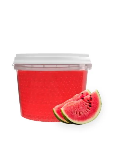 Boba al gusto Anguria - Sferette per Bubble Tea - 3,2 KG - Yoooki