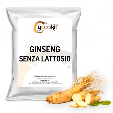 Preparato in polvere solubile per bevanda al caffè al ginseng Senza Lattosio 500 grammi Yoooki