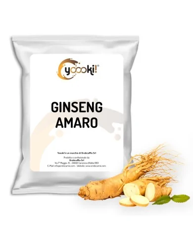 Preparato in polvere solubile per bevanda al caffè al ginseng amaro 500 grammi Yoooki