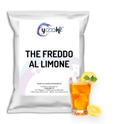 Preparato solubile istantaneo per the freddo al limone 500 grammi Yoooki
