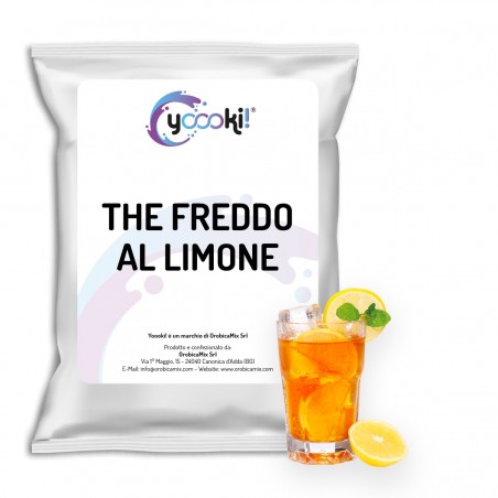 Preparato solubile istantaneo per the freddo al limone 500 grammi Yoooki