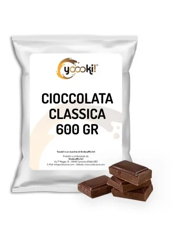 Preparato in polvere per cioccolata calda Classica in formato da 600 grammi Yoooki