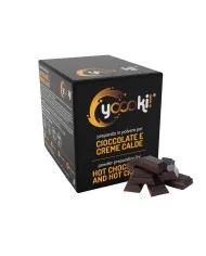 Preparato in polvere per Cioccolata calda Fondente box Yoooki 15 bustine monodose da 30 g