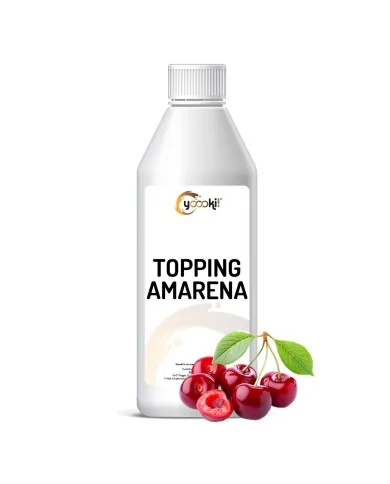 Topping all'amarena per guarnire dolci 1000 grammi Yoooki