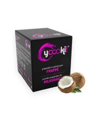 Preparato in polvere per frappè al cocco da bar box Yoooki 15 bustine da 25 grammi