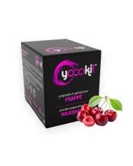 Preparato in polvere per frappè all'amarena da bar box Yoooki 15 bustine da 25 grammi