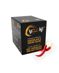 Preparato in polvere per Cioccolata calda con Peperoncino box Yoooki da 15 bustine da 30 grammi