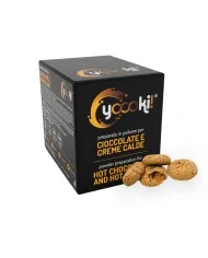 Preparato in polvere per Cioccolata calda all'Amaretto box Yoooki da 15 bustine da 30 grammi