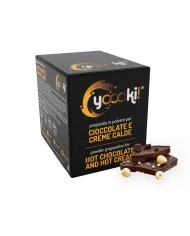 Preparato in polvere per Cioccolata calda al Gianduia box Yoooki 15 bustine da 30 grammi