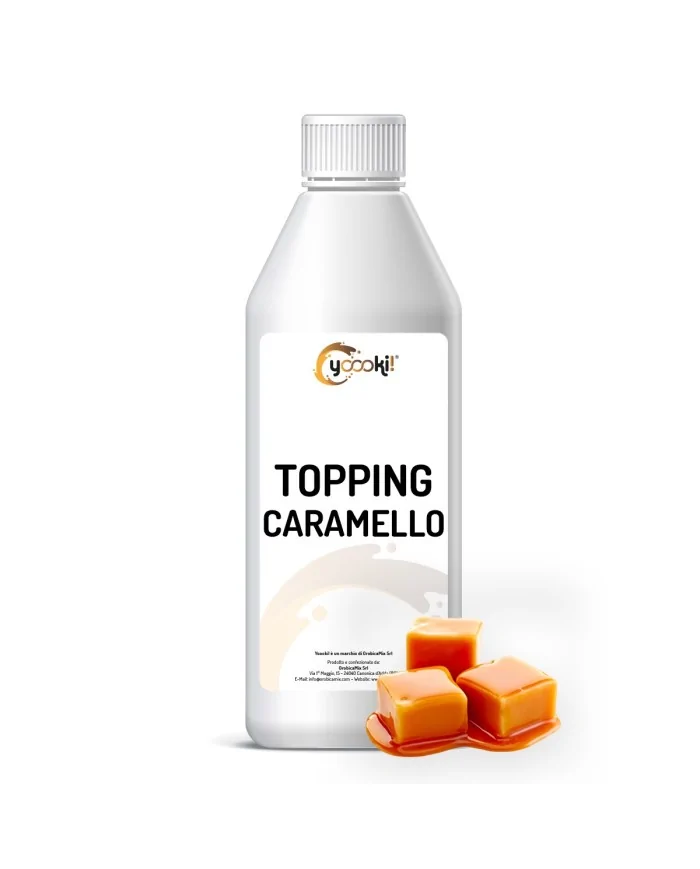 Topping al caramello per guarnire dolci 1000 grammi Yoooki