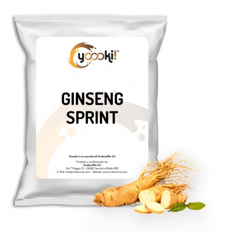 Preparato in polvere solubile per bevanda al caffè al ginseng sprint 500 grammi Yoooki