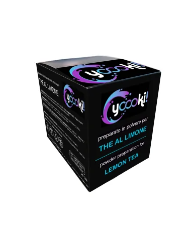 Preparato in polvere per The al Limone solubile box Yoooki 15 bustine da 50 grammi