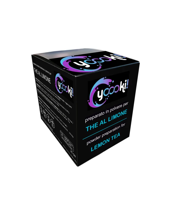 Preparato in polvere per The al Limone solubile box Yoooki 15 bustine da 50 grammi