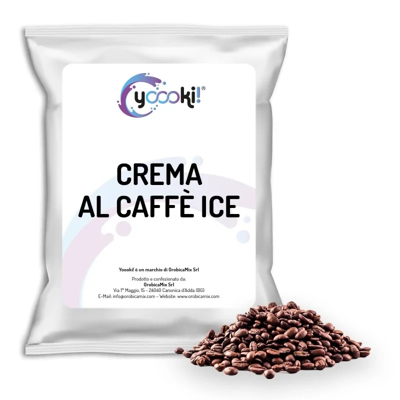 Preparato in polvere per Crema fredda al caffè ice 1 kg Yoooki