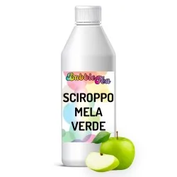Sciroppo concentrato per Bubble Tea al gusto mela verde in bottiglia 1000 grammi Yoooki