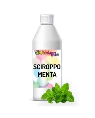 Sciroppo concentrato per Bubble Tea al gusto menta in bottiglia 1000 grammi Yoooki