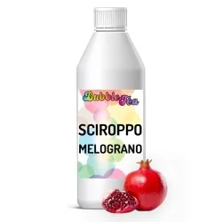Sciroppo concentrato per Bubble Tea al gusto melograno in bottiglia 1000 grammi Yoooki