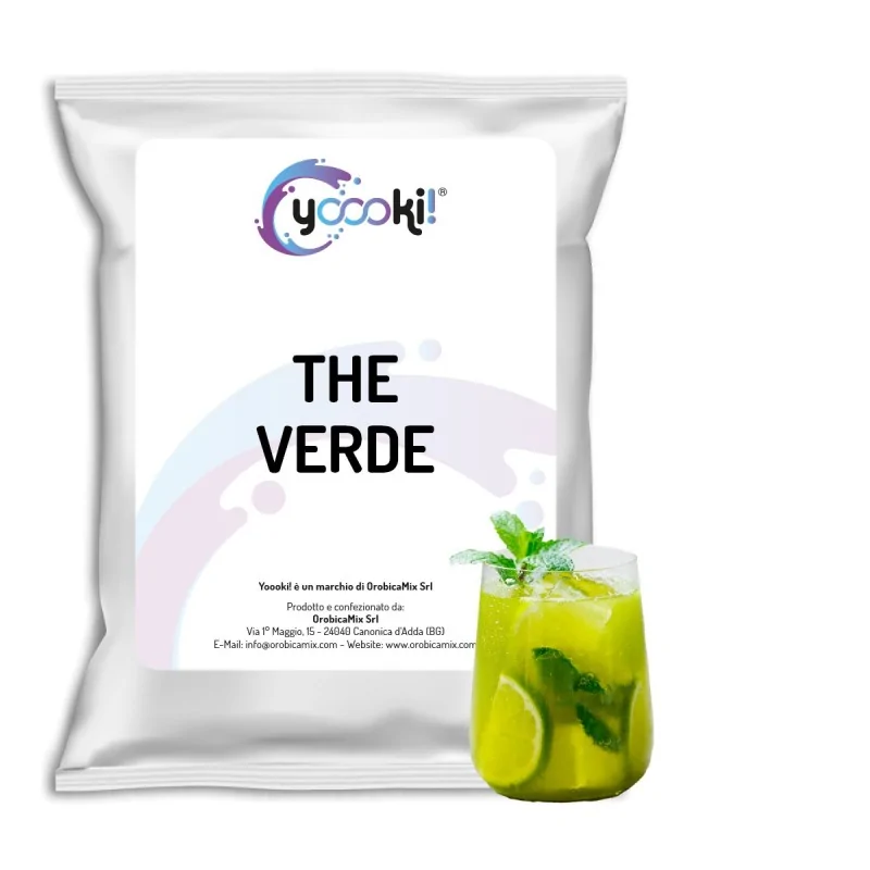 Preparato solubile istantaneo per The verde busta da 500 grammi Yoooki
