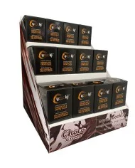 Espositore da Banco per preparati in bustina Cioccolate Calde