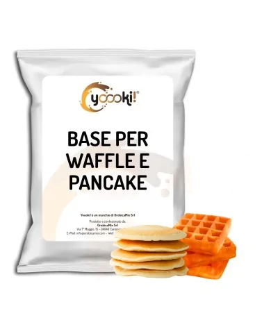 Preparato in polvere per la preparazione di Waffle o Pancake in busta da 600 grammi