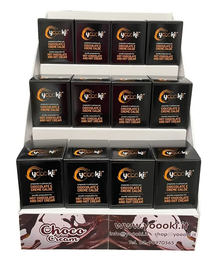Bundle Espositore da Banco per Cioccolate Calde Yoooki