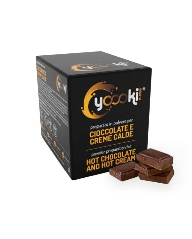 Preparato in polvere per Cioccolata calda Classica box Yoooki 15 bustine monodose da 30 g