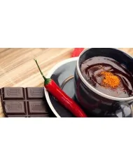 Preparato in polvere per Cioccolata calda con Peperoncino box Yoooki da 15 bustine da 30 grammi