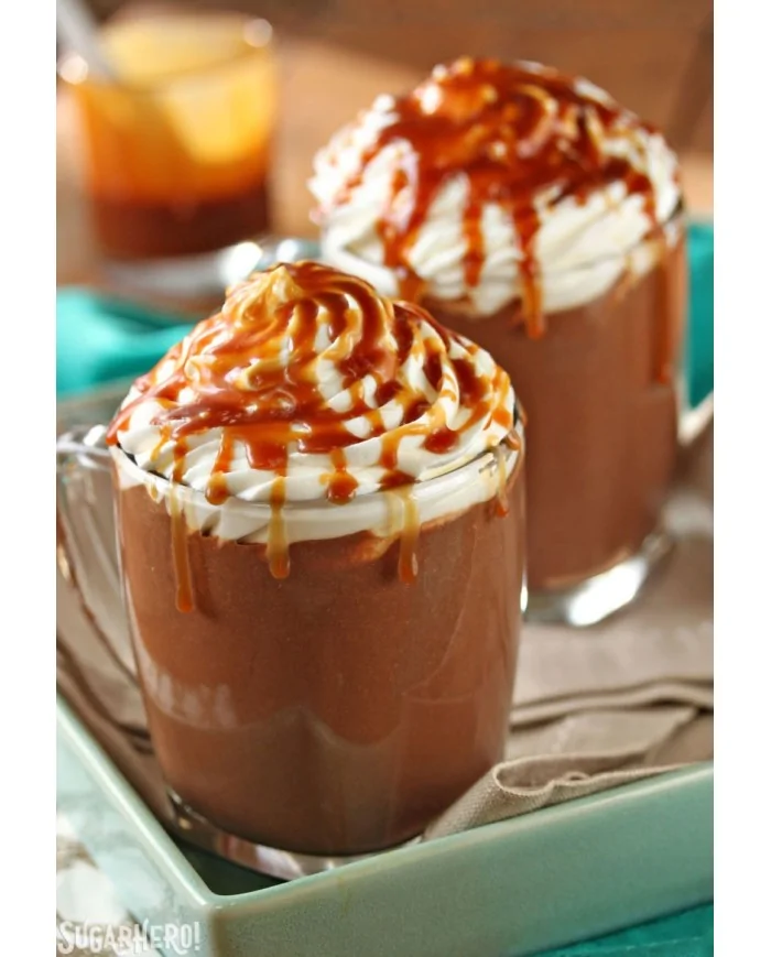 Preparato in polvere per Cioccolata calda Caramel Mou box Yoooki da 15 bustine da 30 grammi