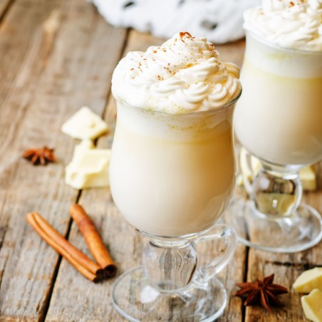 Preparato in polvere per Cioccolata calda Bianca box Yoooki 15 bustine monodose da 30 g