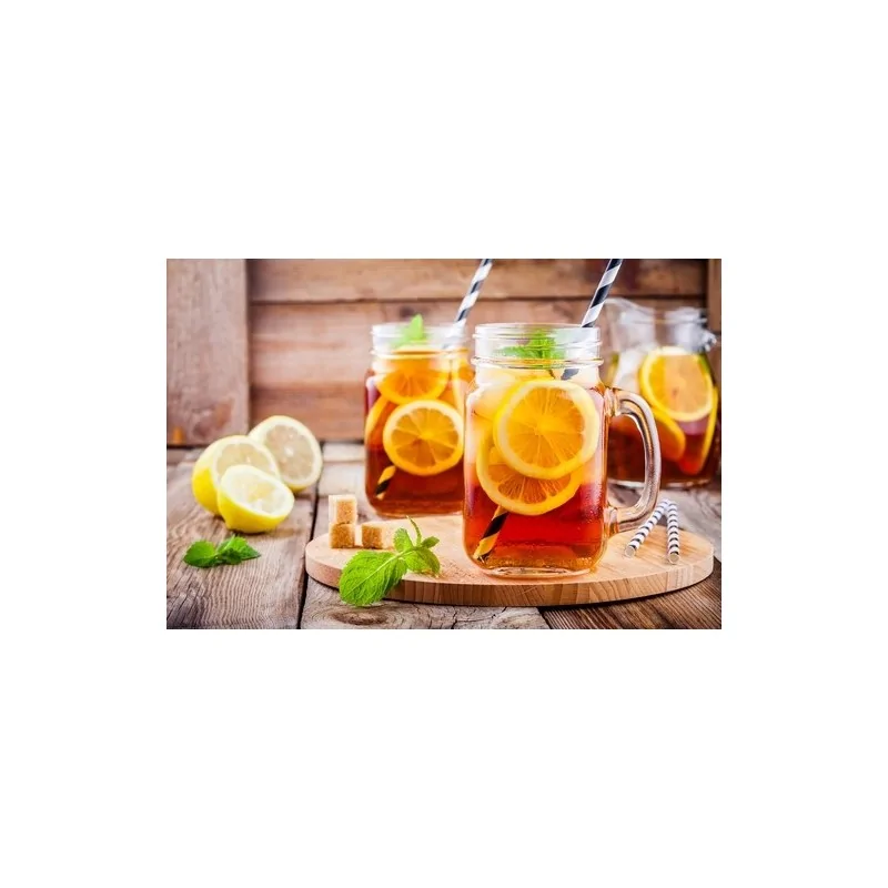 Preparato solubile istantaneo per the freddo al limone 500 grammi Yoooki