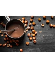 Preparato in polvere per Cioccolata calda al Gianduia box Yoooki 15 bustine da 30 grammi