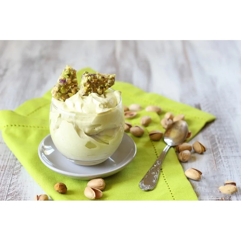 Preparato in polvere per Crema fredda al pistacchio salato 500 grammi Yoooki