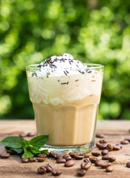 Preparato in polvere per crema fredda al caffè 450 grammi Yoooki