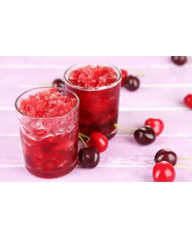 Preparato in polvere per granita al gusto amarena 620 grammi Yoooki