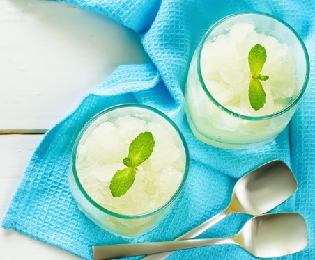 Preparato in polvere per granita al gusto limone bianco 620 grammi Yoooki