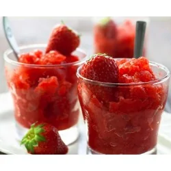 Preparato in polvere per granita al gusto fragola 620 grammi Yoooki