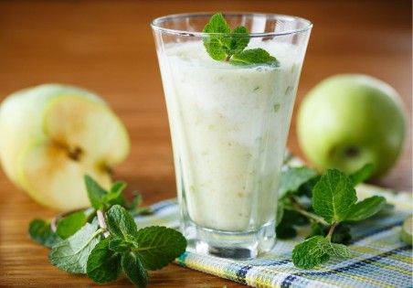 Preparato in polvere per Sorbetto alla Mela Verde 1 kg Yoooki