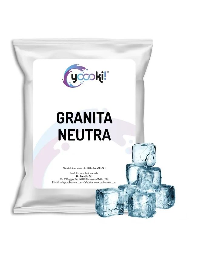 Preparato per Granita neutra per bar 620 grammi Yoooki