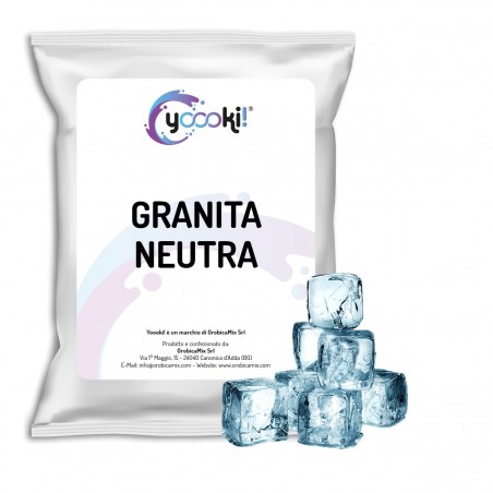 Preparato per Granita neutra per bar 620 grammi Yoooki