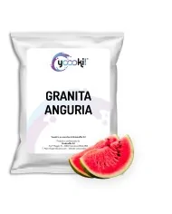 Preparato in polvere per granita al gusto anguria 700 grammi Yoooki