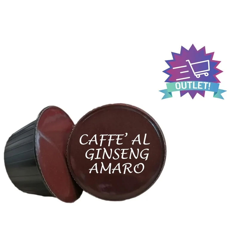 Box Yoooki da 10 capsule compatibili Nescafè DolceGusto® per bevanda Caffè al Ginseng Amaro