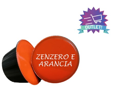 Box Yoooki da 10 capsule compatibili Nescafè DolceGusto® per bevanda allo zenzero e arancia